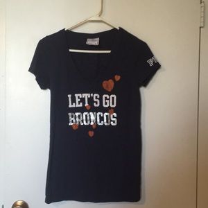 Broncos V-neck shirt